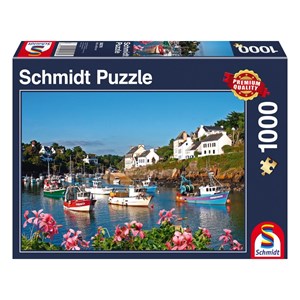 Schmidt Spiele (58276) - "Été sur l'Eau" - 1000 pièces