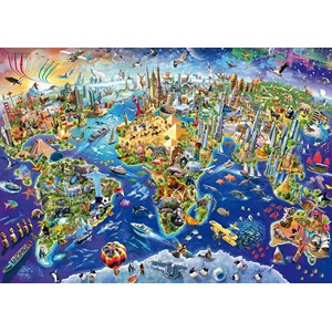 Schmidt Spiele (58288) - "Discover Our World" - 1000 pièces