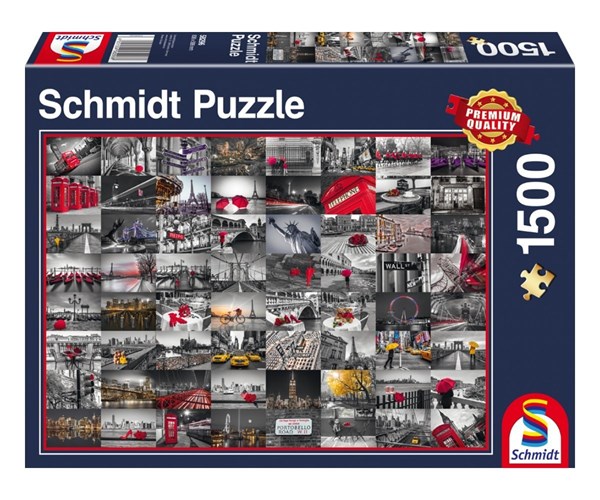 Schmidt Spiele (58296) - "Cityscapes" - 1500 pièces
