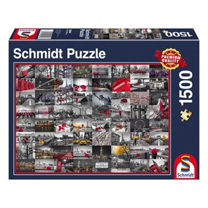 Schmidt Spiele (58296) - "Cityscapes" - 1500 pièces