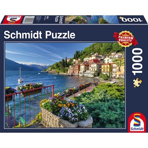 Schmidt Spiele (58303) - "Lac de Côme" - 1000 pièces