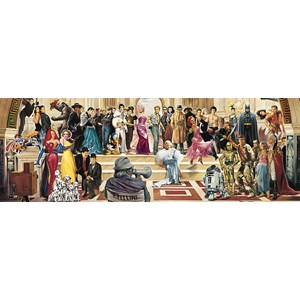 Schmidt Spiele (59381) - Renato Casaro: "100 Ans de Cinéma" - 1000 pièces