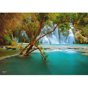 Schmidt Spiele (59387) - Rodney Lough Jr.: "Canyon Song, Havasupai Indian Reservation, Arizona" - 1000 pièces
