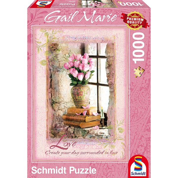 Schmidt Spiele (59392) - Gail Marie: "Love" - 1000 pièces