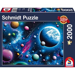 Schmidt Spiele (58290) - "Univers Fantastique" - 2000 pièces