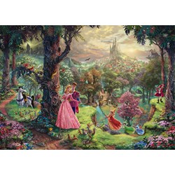 Schmidt Spiele (59474) - Thomas Kinkade: "The Sleeping Beauty" - 1000 pièces