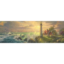 Schmidt Spiele (59477) - Thomas Kinkade: "Phare Idyllique" - 1000 pièces