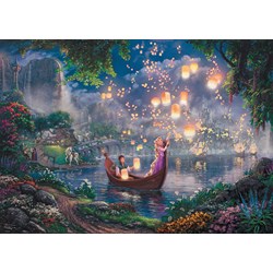 Schmidt Spiele (59480) - Thomas Kinkade: "Disney Rapunzel" - 1000 pièces