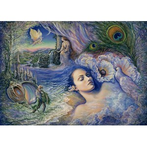 Grafika (T-00354) - Josephine Wall: "Whispered Dreams" - 1000 pièces