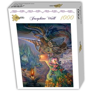 Grafika (T-00363) - Josephine Wall: "My Lady Unicorn" - 1000 pièces