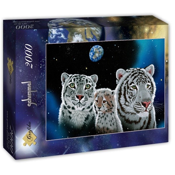 Grafika (T-00417) - Schim Schimmel, William Schimmel: "Gentle Family" - 2000 pièces