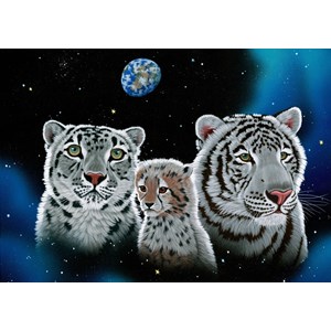 Grafika (T-00417) - Schim Schimmel, William Schimmel: "Gentle Family" - 2000 pièces