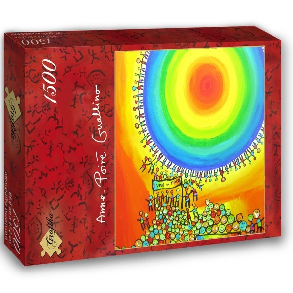 Grafika (02440) - Anne Poire, Patrick Guallino: "Vive La Paix" - 1500 pièces