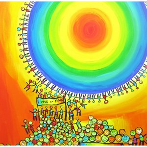 Grafika (02440) - Anne Poire, Patrick Guallino: "Vive La Paix" - 1500 pièces