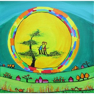 Grafika (02444) - Anne Poire, Patrick Guallino: "Bulle d'Emeraude Chaleureuse" - 1500 pièces