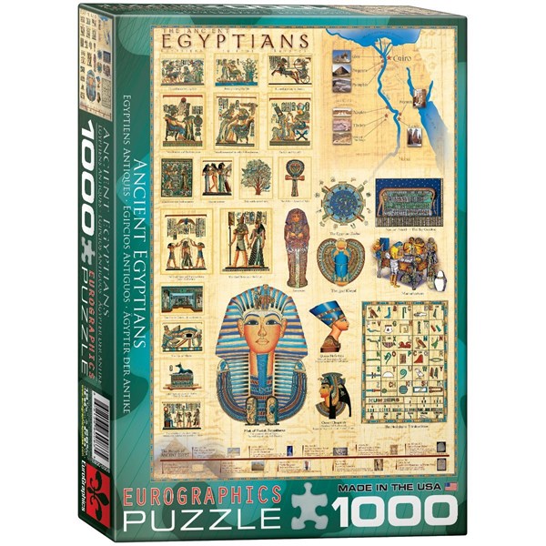Eurographics (6000-0083) - "Les Egyptiens" - 1000 pièces