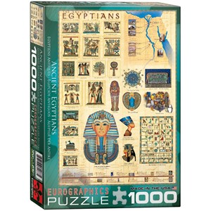 Eurographics (6000-0083) - "Les Egyptiens" - 1000 pièces