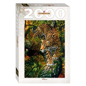 Step Puzzle (84027) - "Leopard" - 2000 pièces