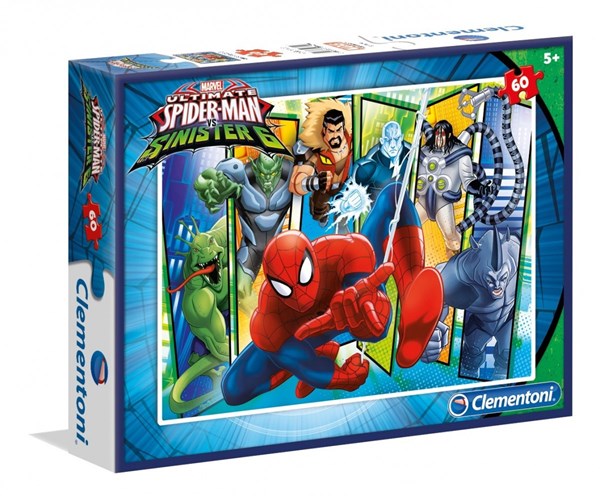 Clementoni (08429) - "Spider-Man" - 60 pièces