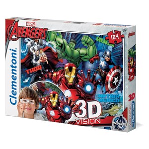 Clementoni (20606) - "Avengers" - 104 pièces