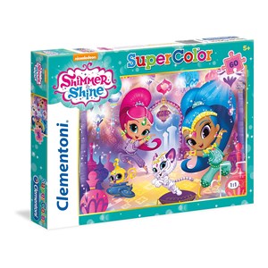 Clementoni (26969) - "Shimmer & Shine" - 60 pièces