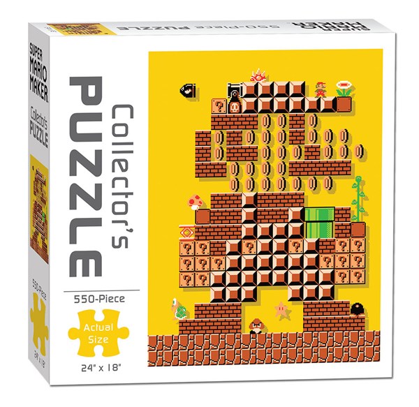 USAopoly (PZ005-478) - "Mario Maker #1 Puzzle" - 550 pièces