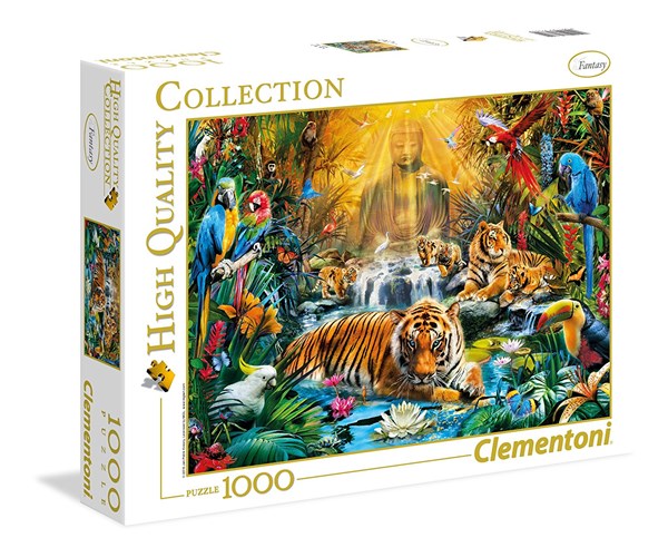 Clementoni (39380) - "Tigre Mystérieux" - 1000 pièces
