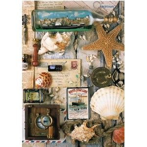 Ravensburger (19479) - "Maritime Souvenirs" - 1000 pièces