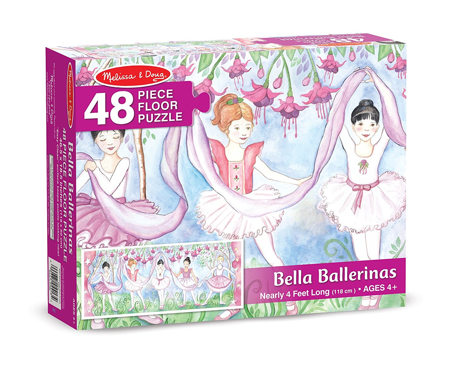 Melissa and Doug 4413 Bella Ballerina 48 pieces