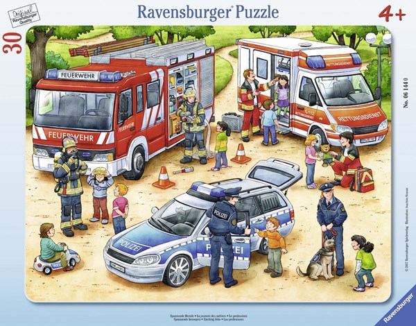 Ravensburger (06144) - "Professions Excitantes" - 30 pièces