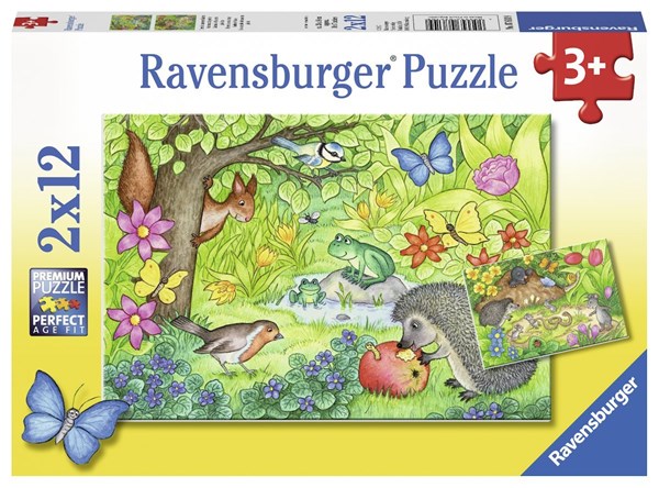 Ravensburger (07610) - "Les Animaux de notre Jardin" - 12 pièces