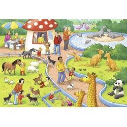 Ravensburger (07813) - "Un Jour au Zoo" - 24 pièces