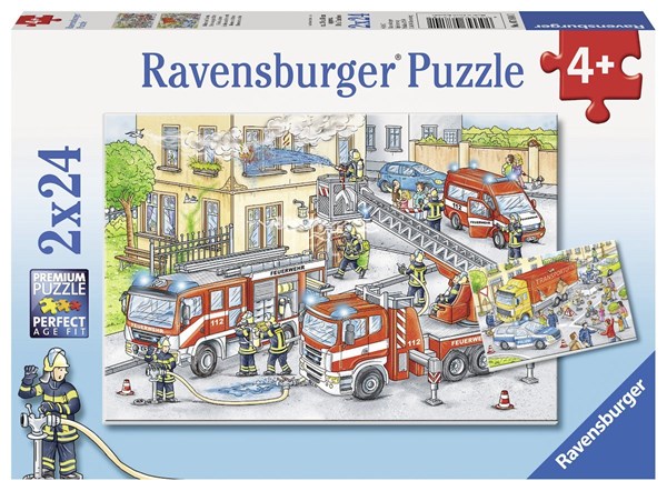 Ravensburger (07814) - "Heroes in action" - 24 pièces