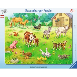 Ravensburger (06143) - "Mes Animaux Préférés" - 11 pièces