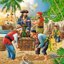 Ravensburger (08030) - "Pirates" - 49 pièces