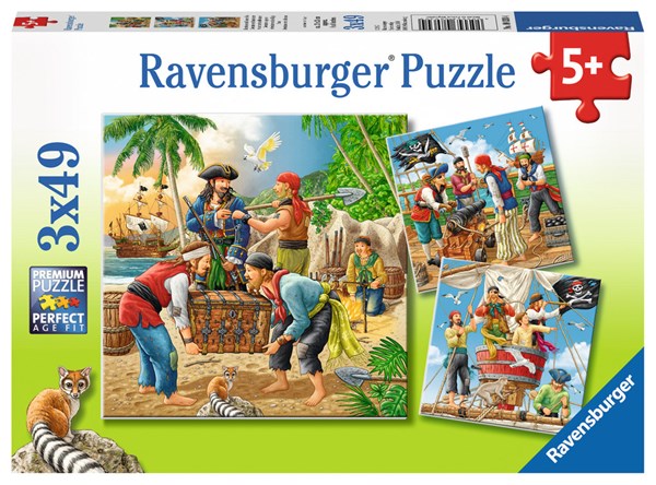 Ravensburger (08030) - "Pirates" - 49 pièces