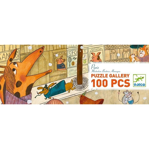 Djeco (07637) - "Paris" - 100 pièces