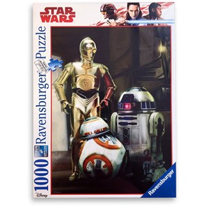 Ravensburger (19779) - "C-3PO, R2-D2 & BB-8" - 1000 pièces