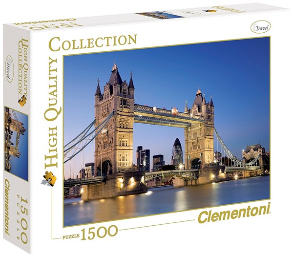 Clementoni (31983) - "Tower Bridge, London" - 1500 pièces