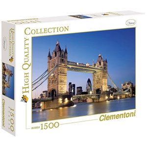 Clementoni (31983) - "Tower Bridge, London" - 1500 pièces