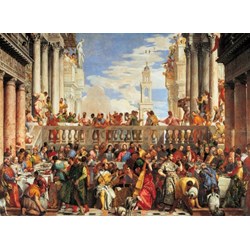 Clementoni (31417) - Paul Véronèse: "The Wedding at Cana" - 1000 pièces
