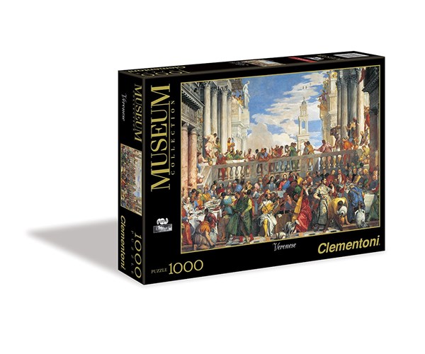 Clementoni (31417) - Paul Véronèse: "The Wedding at Cana" - 1000 pièces