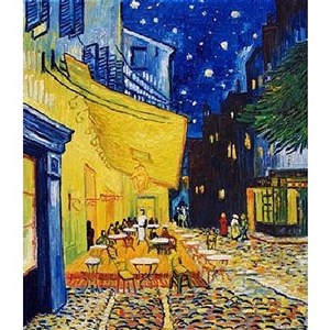 D-Toys (66916-VG09) - Vincent van Gogh: "Arles, Terrasse du café le soir, Place du Forum" - 1000 pièces