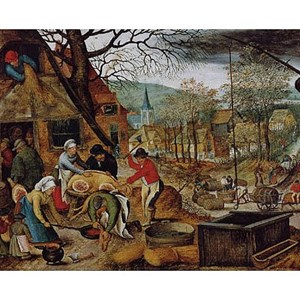 D-Toys (66947-BR03) - Pieter Brueghel the Elder: "Automne" - 1000 pièces