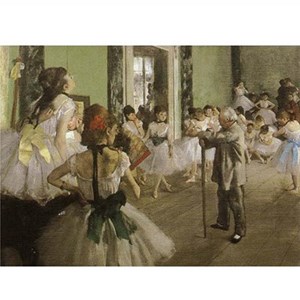 D-Toys (66961-IM03) - Edgar Degas: "Dance Examination" - 1000 pièces
