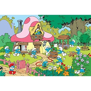 Trefl (14119) - "Smurf Village" - 24 pièces