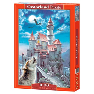 Castorland (C-100699) - "Castle in the moonlight" - 1000 pièces