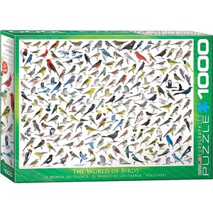 Eurographics (6000-0821) - "Le Monde des Oiseaux" - 1000 pièces