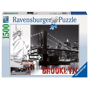 Ravensburger (16268) - "Brooklyn Bridge" - 1500 pièces