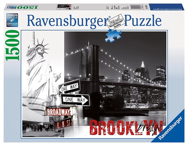 Ravensburger (16268) - "Brooklyn Bridge" - 1500 pièces